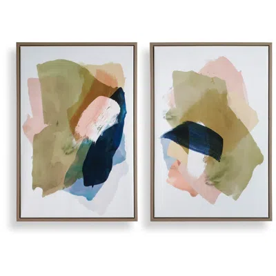 Uttermost Abstract Afternoon 2-piece Framed Canvas Wall Art