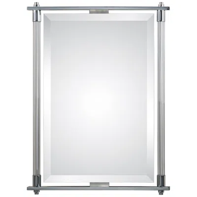 Uttermost Adara 26" X 36" Chrome Vanity Mirror