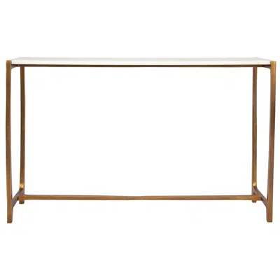 Uttermost Affinity 47" L X 30" T Gold Console Table