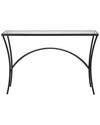 Uttermost Alayna Metal & Glass Console Table