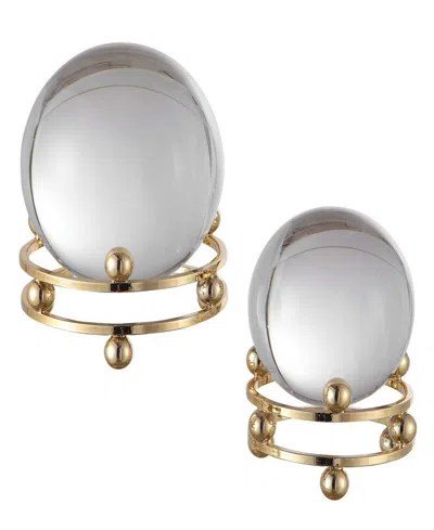 Uttermost Alega, Set Of 2 In Gold