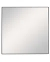 Uttermost Alexo Square Mirror In Black