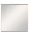 Uttermost Alexo Square Mirror In Gold