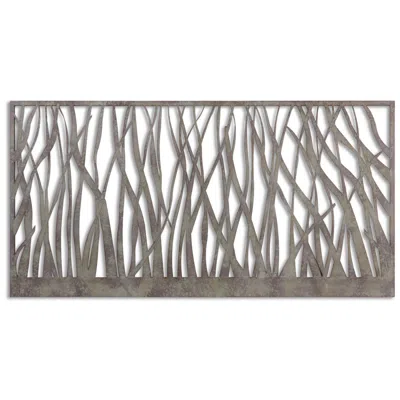 Uttermost Amadahy 60" Wide Abstract Metal Wall Art