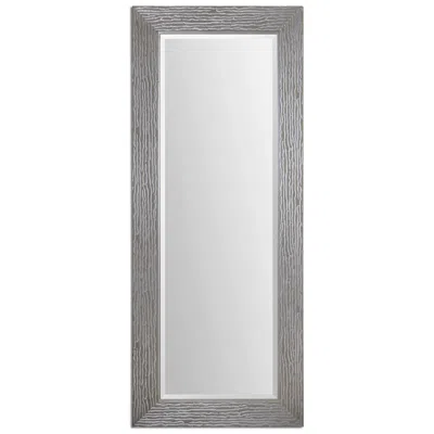 Uttermost Amadeus Silver 33 1/2" X 81 1/2 Rectangular Wall Mirror