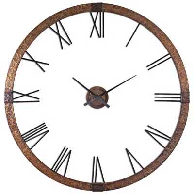 Uttermost Amarion 60" Wide Oversize Wall Clock