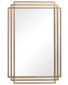 Uttermost Amherst Brushed Mirror In Gold
