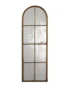 Uttermost Amiel Arched Brown Mirror In Gold