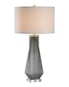 Uttermost Anatoli Charcoal Gray Table Lamp In Gray