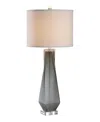 Uttermost Anatoli Charcoal Gray Table Lamp In Gray