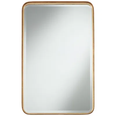 Uttermost Andi Gold 24" X 38 1/4" Rounded Edge Mirror
