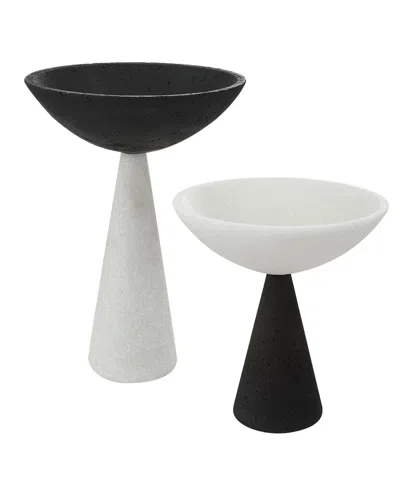 Uttermost Antithesis Bowls, Set Of 2 In Black