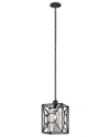 Uttermost Arbela 1-light Mini Pendant In Black