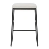 Uttermost Arcane Ecru Counter Stool In White