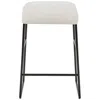 Uttermost Arcane Ecru Polyester 26" Counter Stool