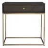 Uttermost Armistead Dark Walnut 1-drawer Accent Table