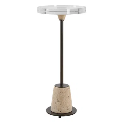 Uttermost Arthur 10" Wide Bronze Drink Table