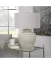 Uttermost Artifact Aged Stone Table Lamp In Neutral