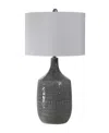 Uttermost Artifact Table Lamp In Gray