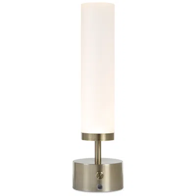 Uttermost Auden 17" High Rechargeable Accent Lamp In Silver