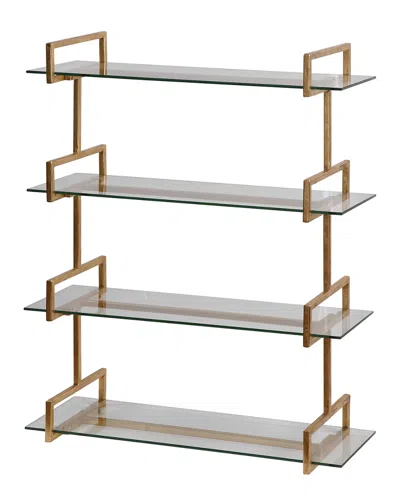 UTTERMOST UTTERMOST AULEY GOLD WALL SHELF
