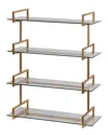 Uttermost Auley Gold Wall Shelf