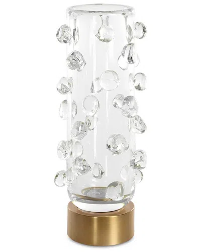 Uttermost Aura Glass Vase In Transparent