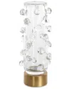 Uttermost Aura Glass Vase In Gold