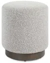 Uttermost Avila Ottoman In Gray