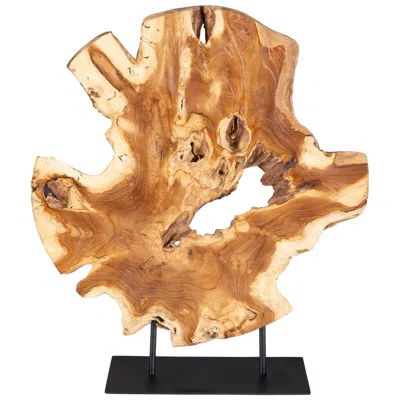 Uttermost Bahati Natural 23" High Wood Sculpture
