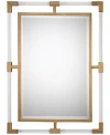 Uttermost Balkan Modern Gold Wall Mirror In Multi