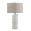 Uttermost Barat White Ceramic Table Lamp In White