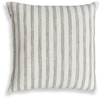 Uttermost Basket Stripe 20" Indoor-outdoor Pillow - Rattan