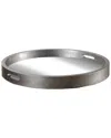 Uttermost Bechet Round Silver Tray In Silver