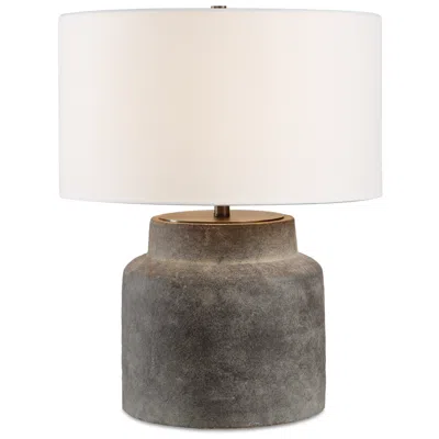 Uttermost Benedet 23 1/4" Gray Wash Ceramic Table Lamp