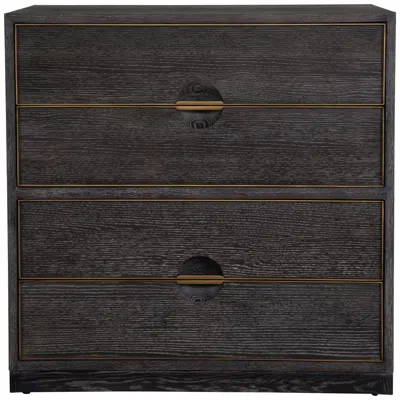 Uttermost Besos 32" Wide 4-drawer Chest