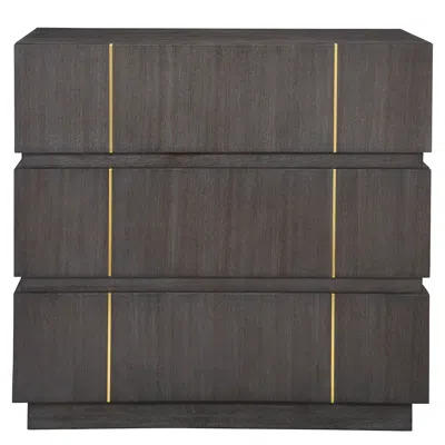 Uttermost Between The Lines 37" Wide X 35" High Acacia Accent Chest