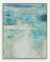 Uttermost Blissful Hand Painted Canvas In Blue