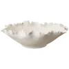 Uttermost Blossom 4.5" Tall Off White Ceramic Bowl
