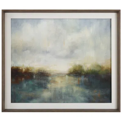 Uttermost Blue Reverie 41 3/4" X 35 3/4" Framed Print
