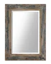 Uttermost Bozeman Distressed Blue Mirror