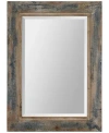 Uttermost Bozeman Distressed Blue Mirror In Multi