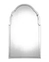 Uttermost Brayden Frameless Arched Mirror In Multi