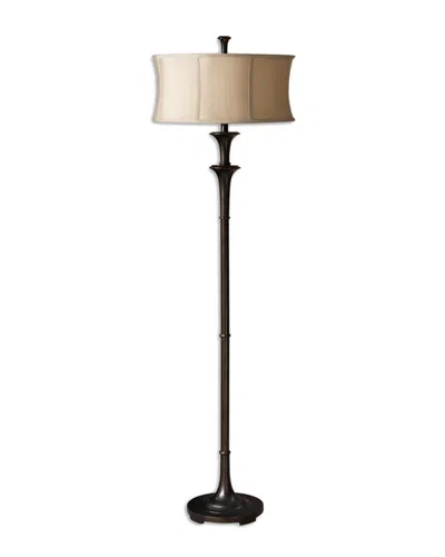 Uttermost Brazoria Floor Lamp In Black