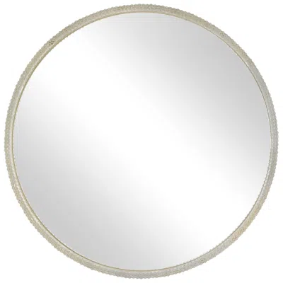 Uttermost Break The Ice 31 1/2" Round Wall Mirror