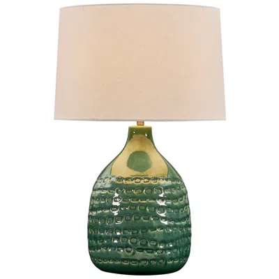Uttermost Breya 26" Green Ceramic Table