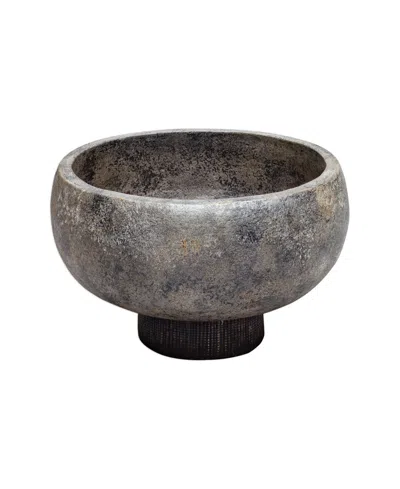 Uttermost Brixton Bowl In Gray