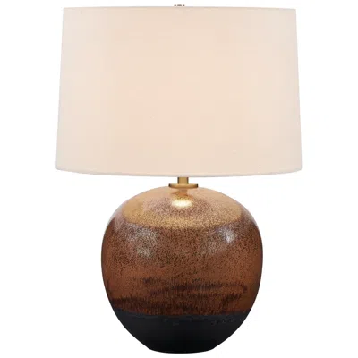 Uttermost Brownell 23 3/4" Dark Bronze Ceramic Table Lamp