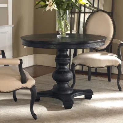 Uttermost Brynmore End Table In Satin Black