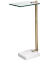 Uttermost Butler Brass Accent Table In Gold